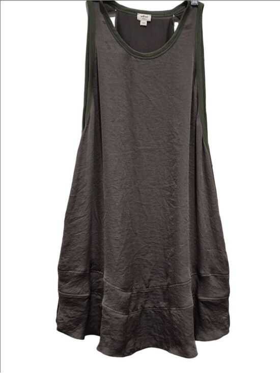 Wilfred Tops - Wilfred Aritzia Olive Green Racerback Cutout Mini Dress - Size Small